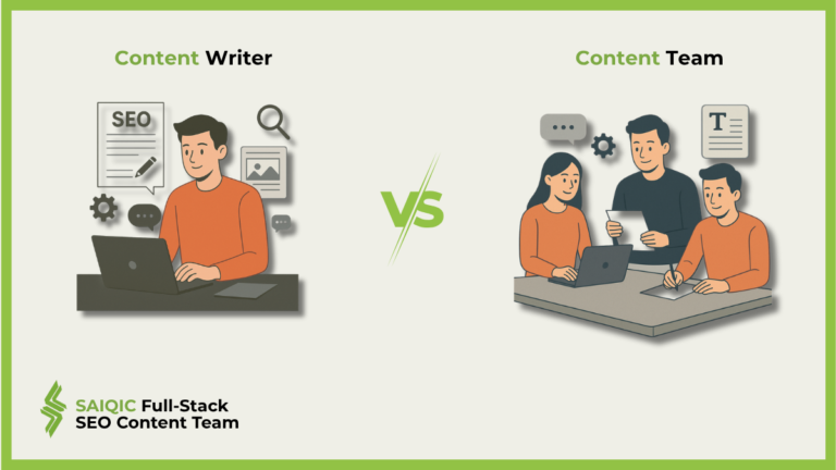 SEO Writers vs SEO Content Team