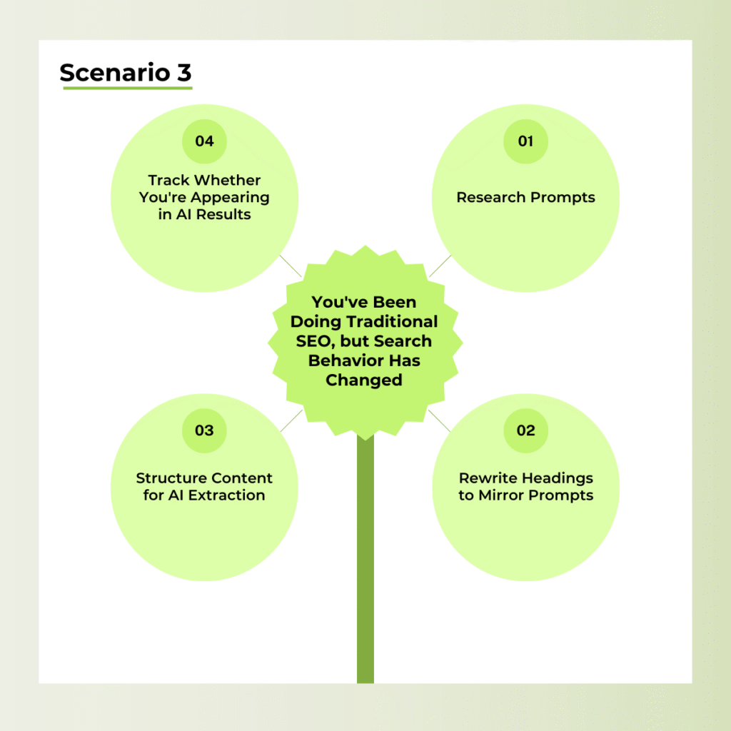 How to update traditional SEO content for GEO or AISEO