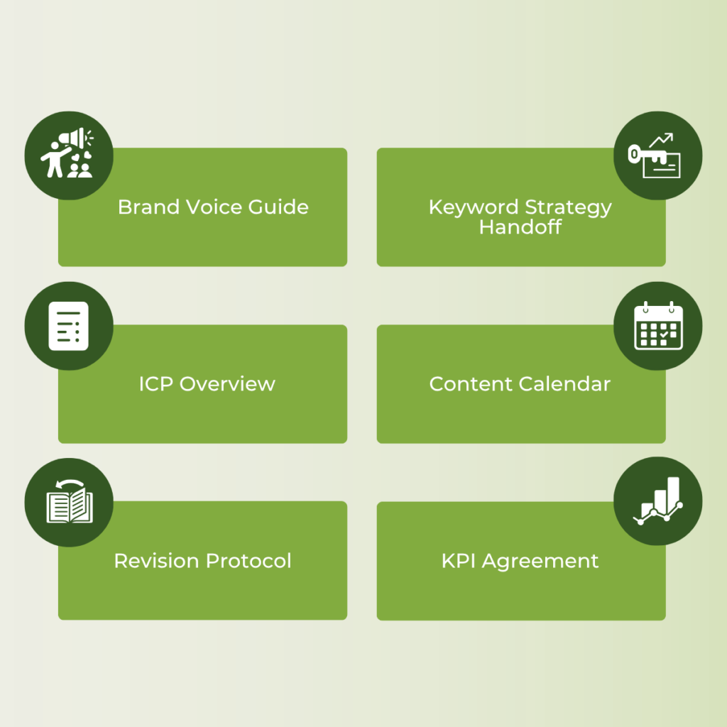 What to provide to your SEO copywriter