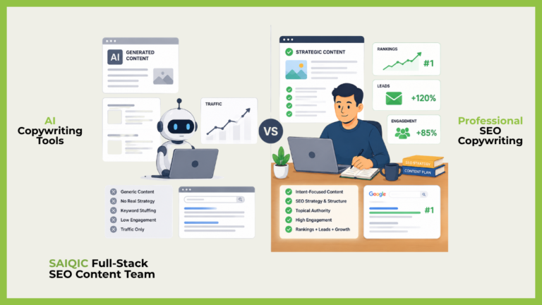 AI Copywriting Tools vs Professional SEO Copywriting