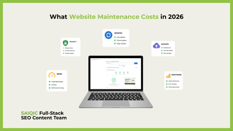 What Website Maintenance Costs in 2026