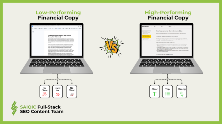 Why Most Financial Copywriting Fails